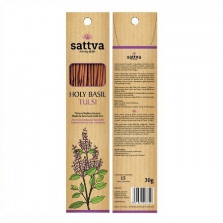 SATTVA AYURVEDA Kadzidełka INCENSE TULSI 30G